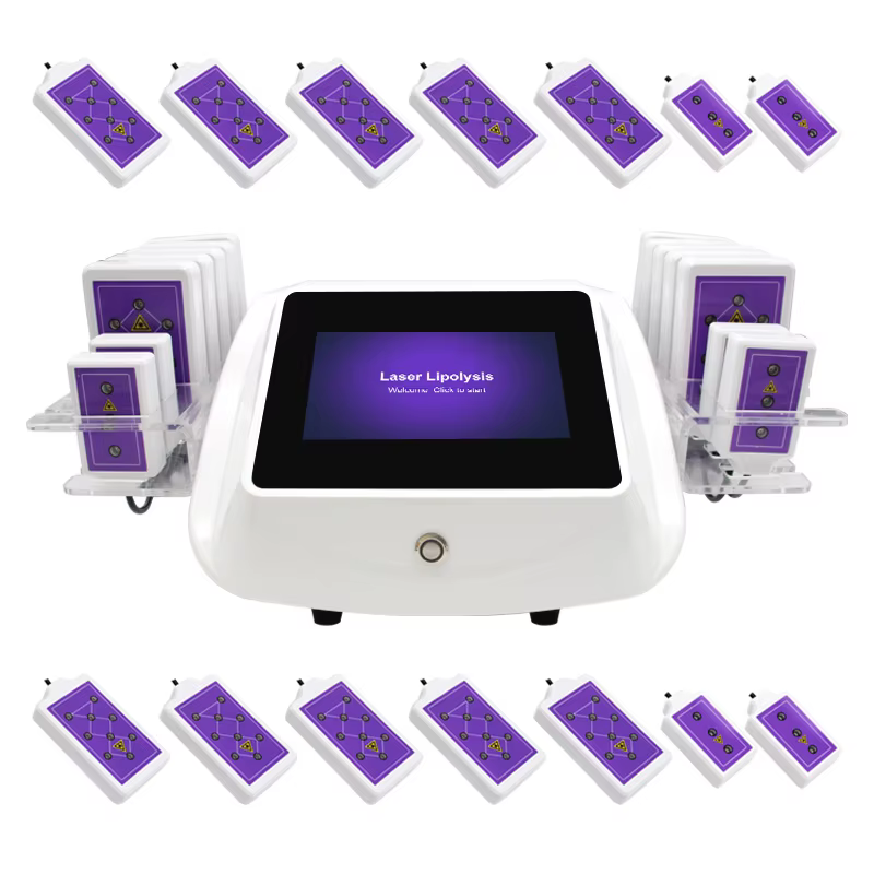 Machine Laser Lipo 14 tampons