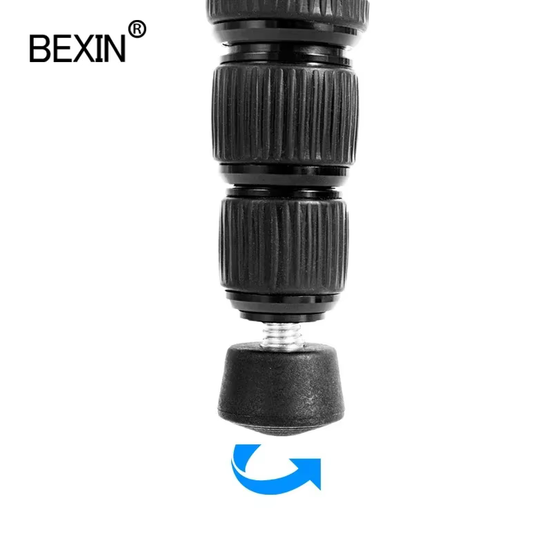 Bexin vente chaude universel anti-dérapant en caoutchouc coussinet de pied pieds Spike pour trépied monopode photographie accessoires 3/8 pouces