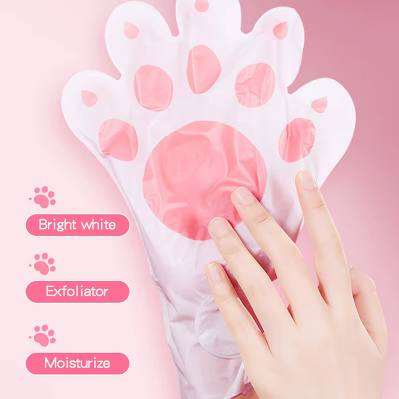 Masque pour les mains nourrissant au lait de chèvre