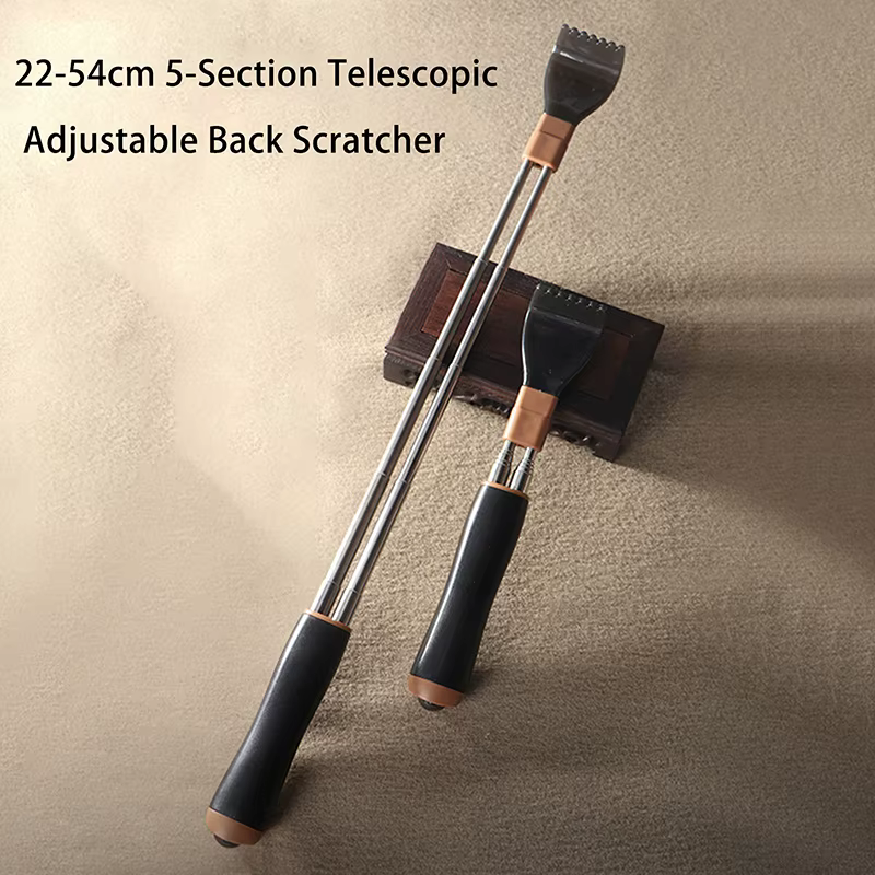 Gratte-dos télescopique Portable rétractable en acier inoxydable