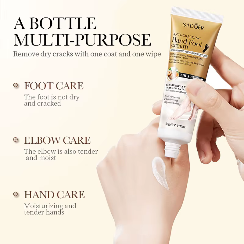 SADOER Anti fissure main pied crème Anti-séchage talon