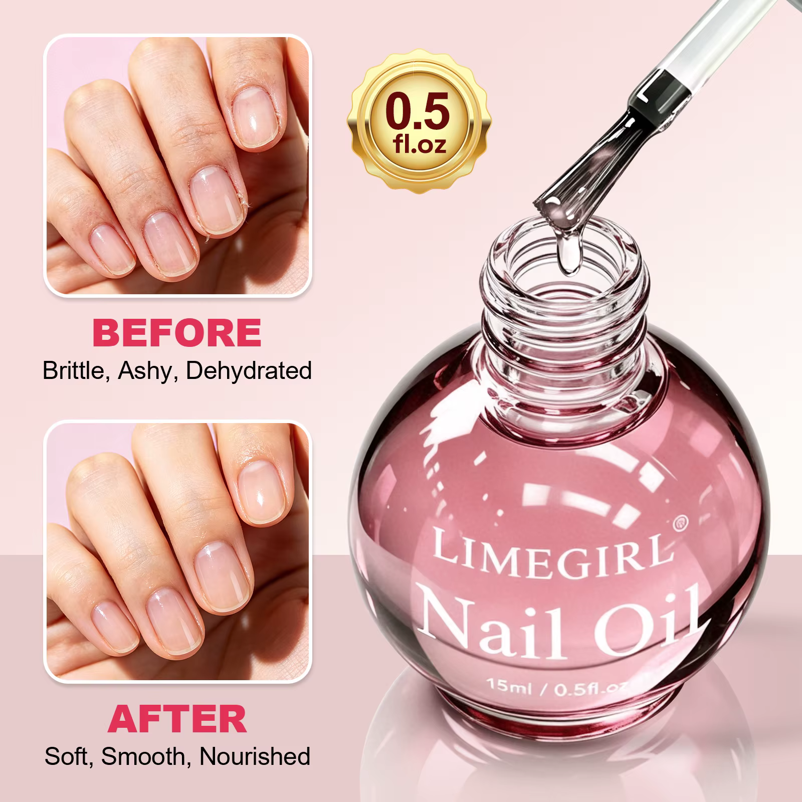 LIMEGIRL 6 Huiles pour cuticules parfumées
