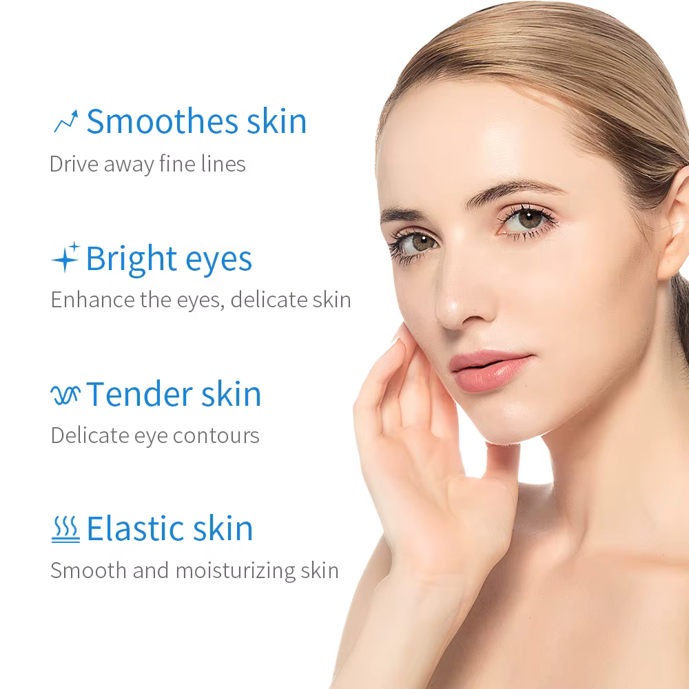 SADOER crème pour les yeux à l'acide hyaluronique Anti cernes rides hydratant Anti-âge crèmes Anti-rides