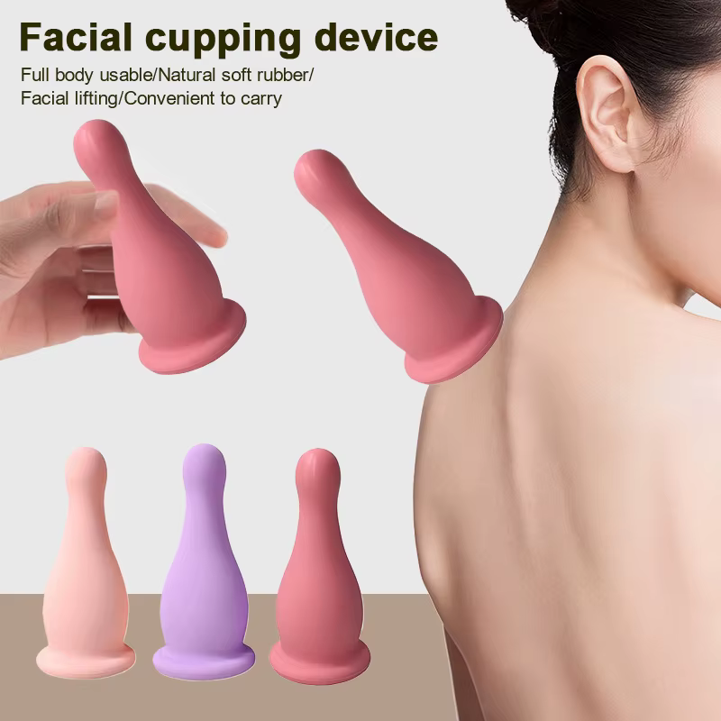 Pots de massage anti-cellulite en silicone