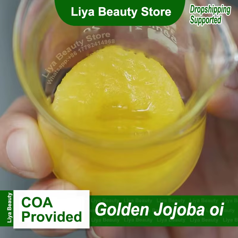 Huile de jojoba dorée biologique israélienne