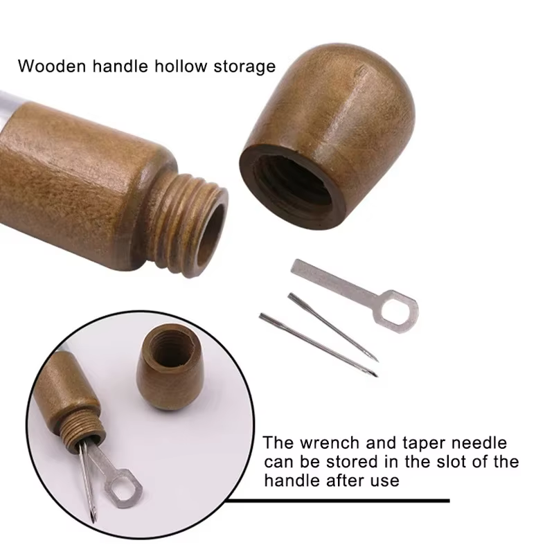 8 pièces/ensemble bricolage fil à coudre en cuir outils de couture à la main artisanat du cuir bord couture bandes de ceinture cordonnier toile outils de réparation