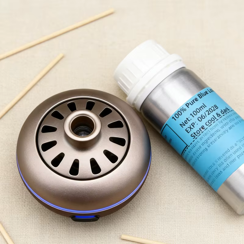 Huile de lotus bleu biologique de qualité supérieure - Grade premium pour les soins de la peau