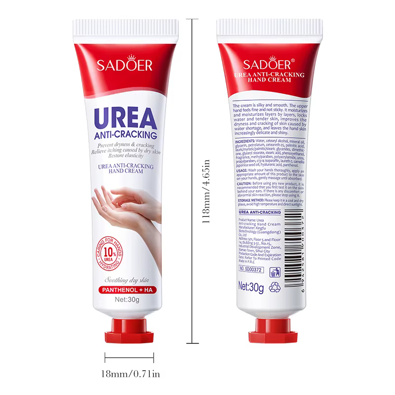 Crème pour les mains anti-fissures à l'urée SADOER
