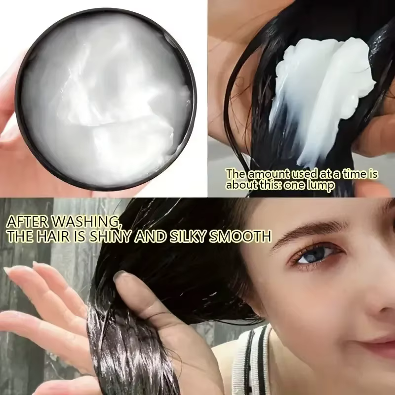 Masque capillaire au collagène et à la kératine