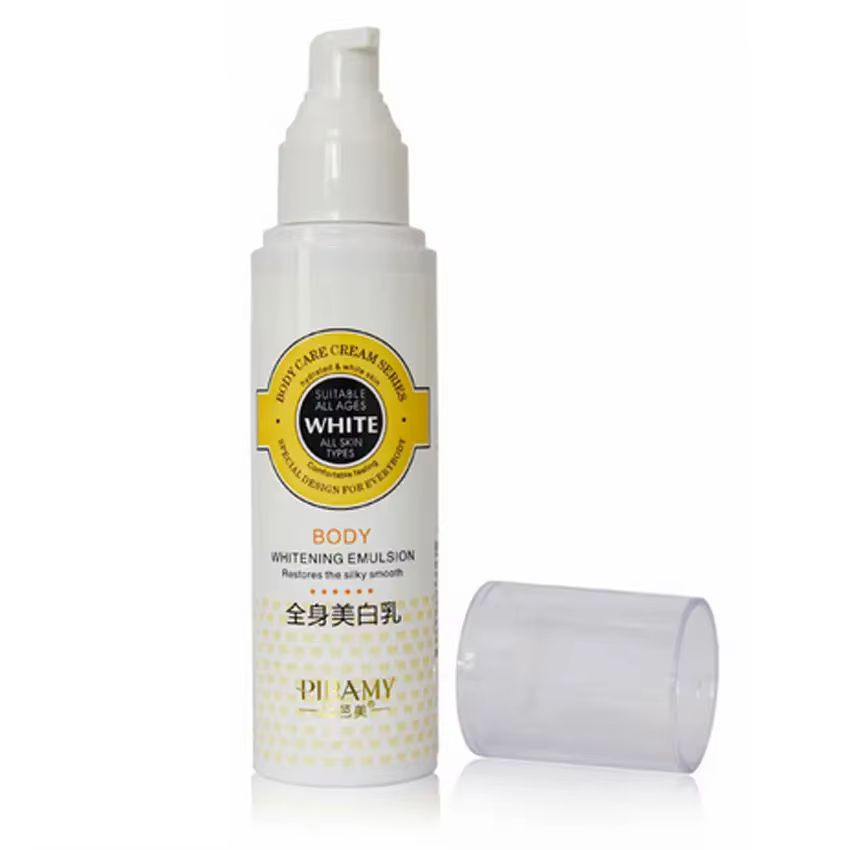 Crème blanchissante pour la peau foncée