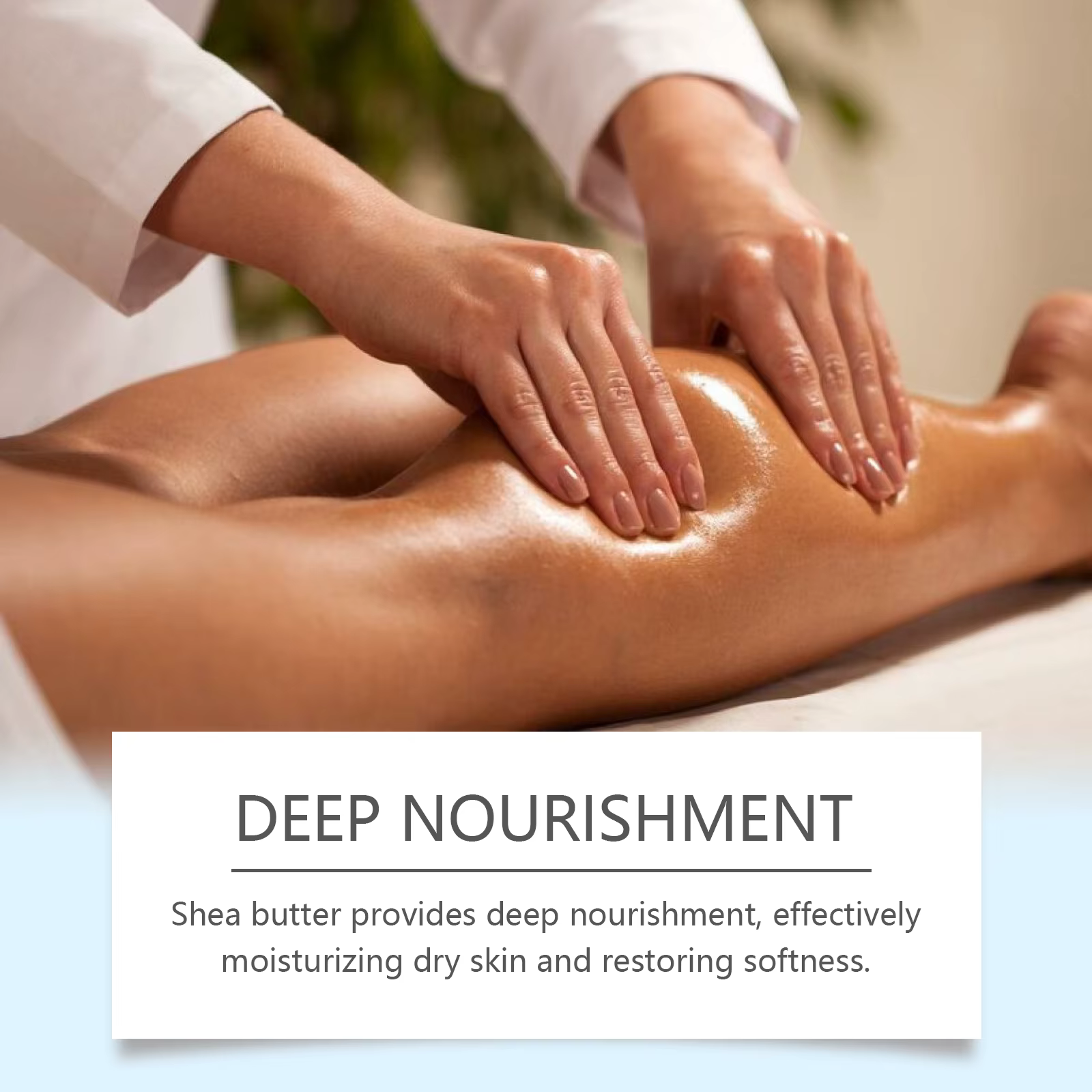 Huile de massage pour le corps à la vanille caramel