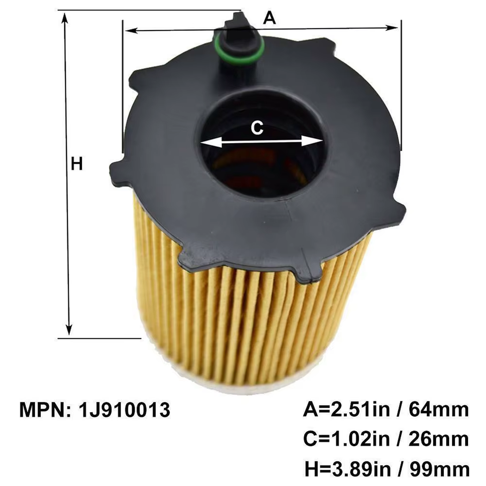 Filtre à huile pour Ford Focus Fiesta Fusion Mondeo Galaxy 1.4 1.5 1.6 TDCi Diesel, pièces détachées automobiles, 1 pièce