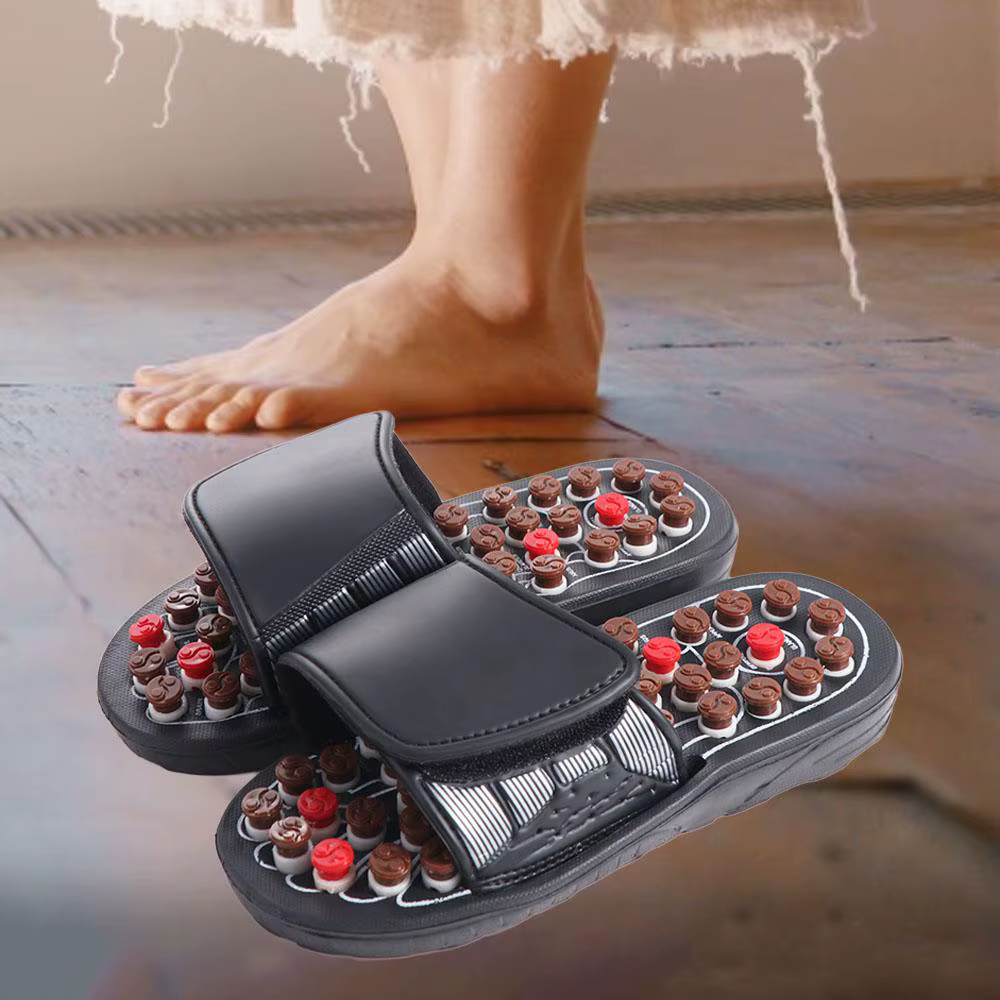 Chaussures de Massage des pieds rotatives unisexes