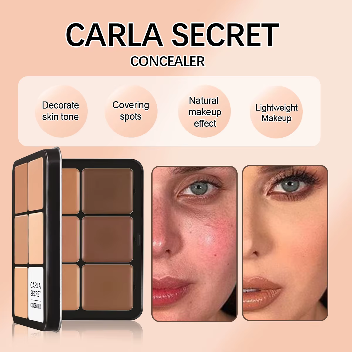 Palette de correcteurs 12 couleurs