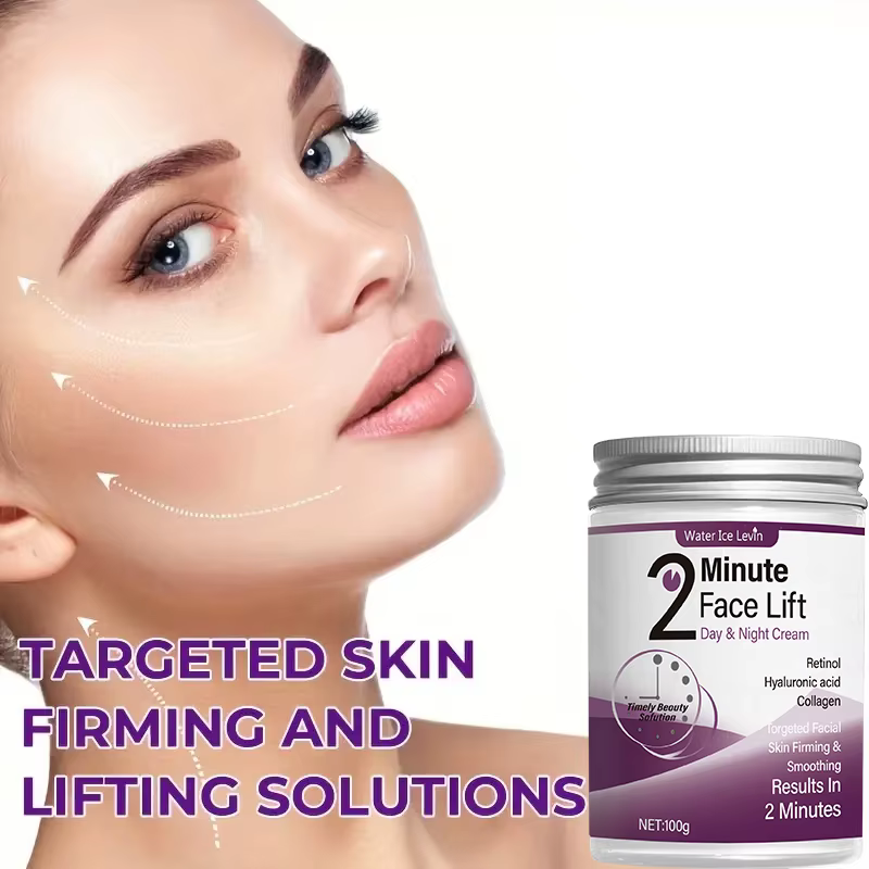Crème de jour et de nuit pour lifting du visage de 2 minutes avec rétinol