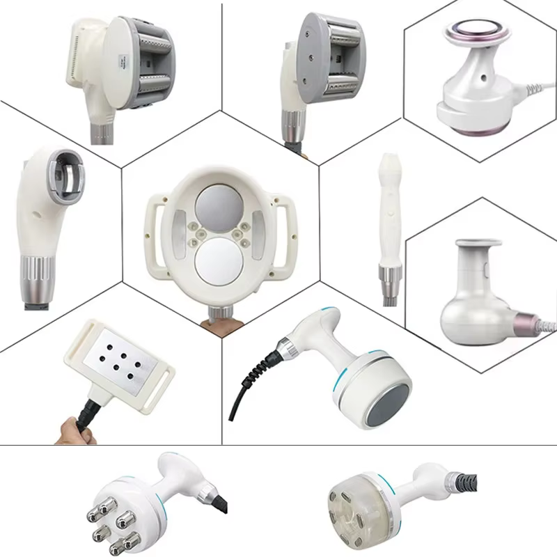 Rouleau de massage anti-cellulite série V9 V10 V-NINE V-TEM V-Shape avec accessoires de cavitation