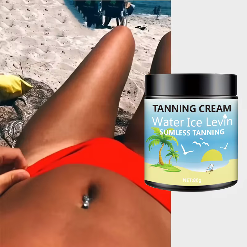 Lotion bronzante pour le corps