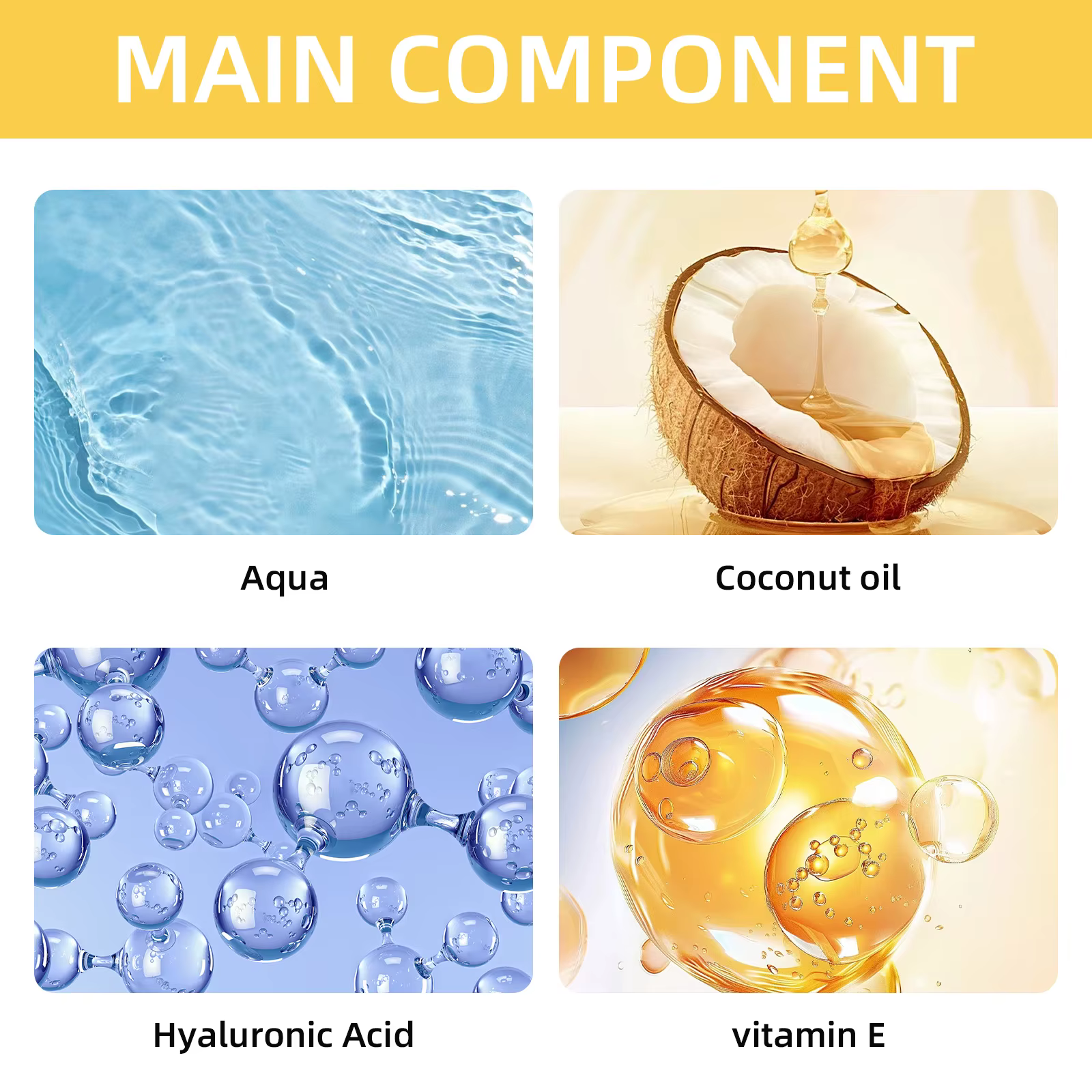 Beurre corporel avancé à la noix de coco 100g - Texture crémeuse pour une absorption facile