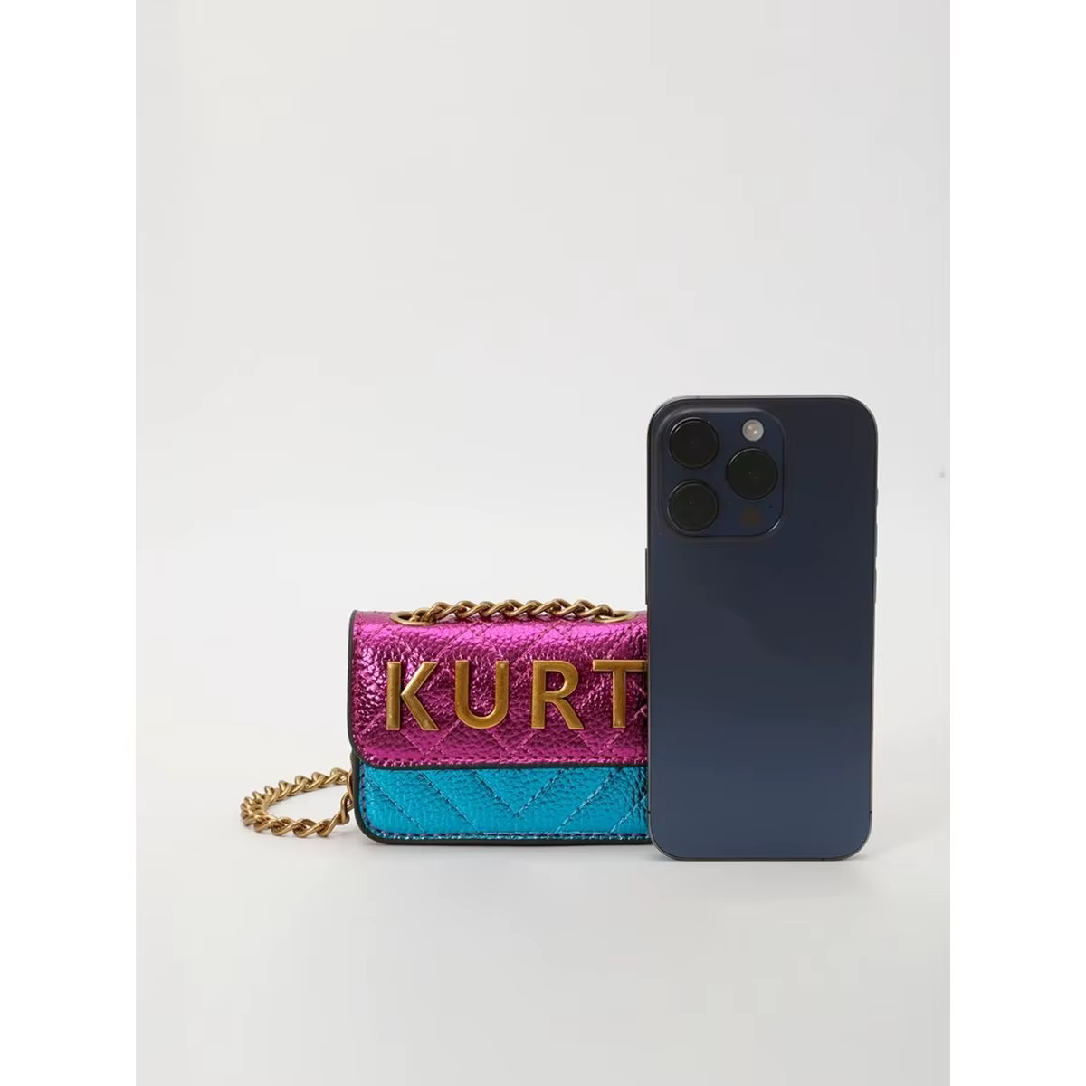 Mini sac bandoulière magnétique – Rabat à lettres, sangle chaîne, fermeture éclair. Multicolore, parfait pour les occasions décontractées, le bureau et l'usage quotidien