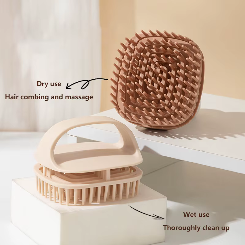 Brosse de bain pour shampoing
