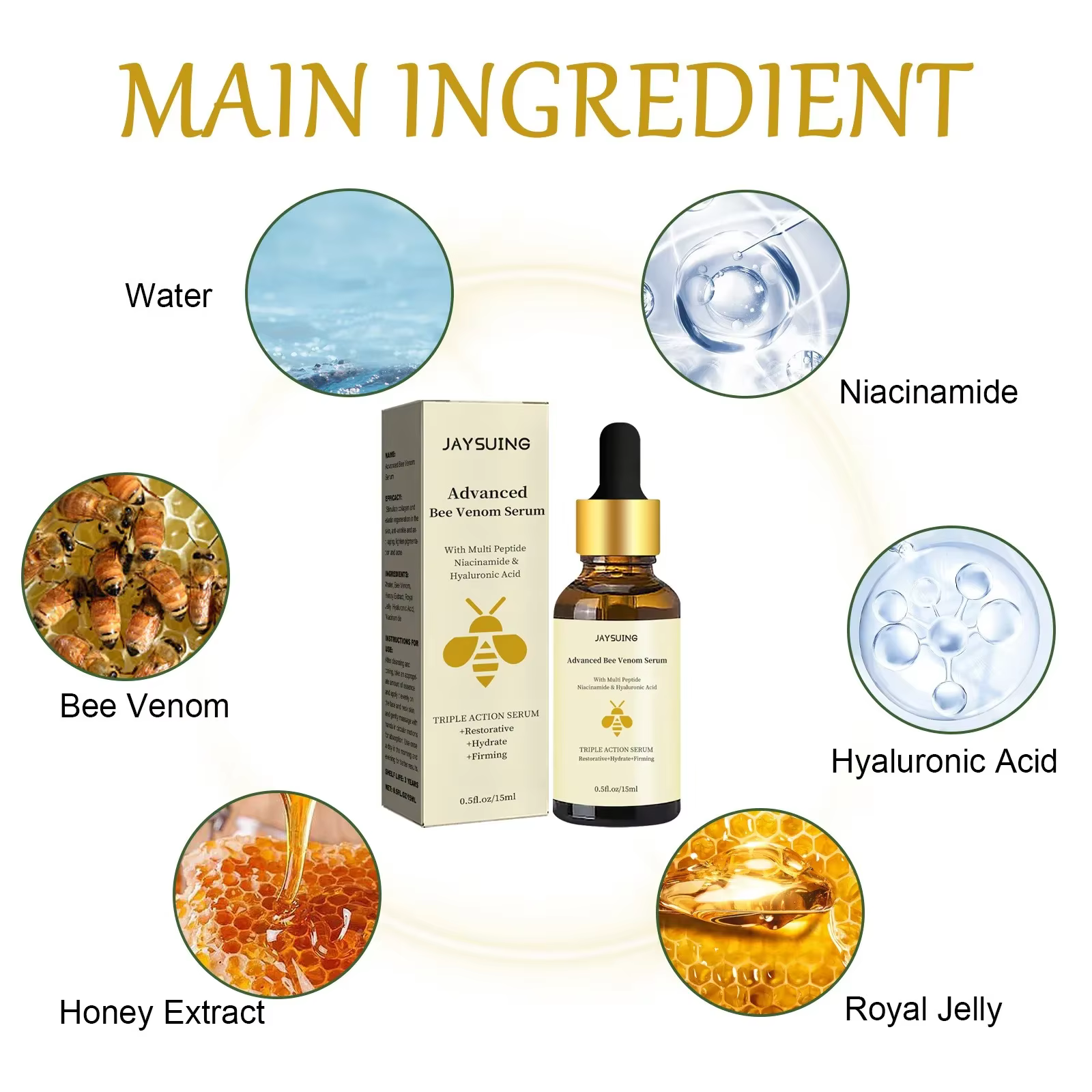 Essence Anti-rides à l'acide hyaluronique