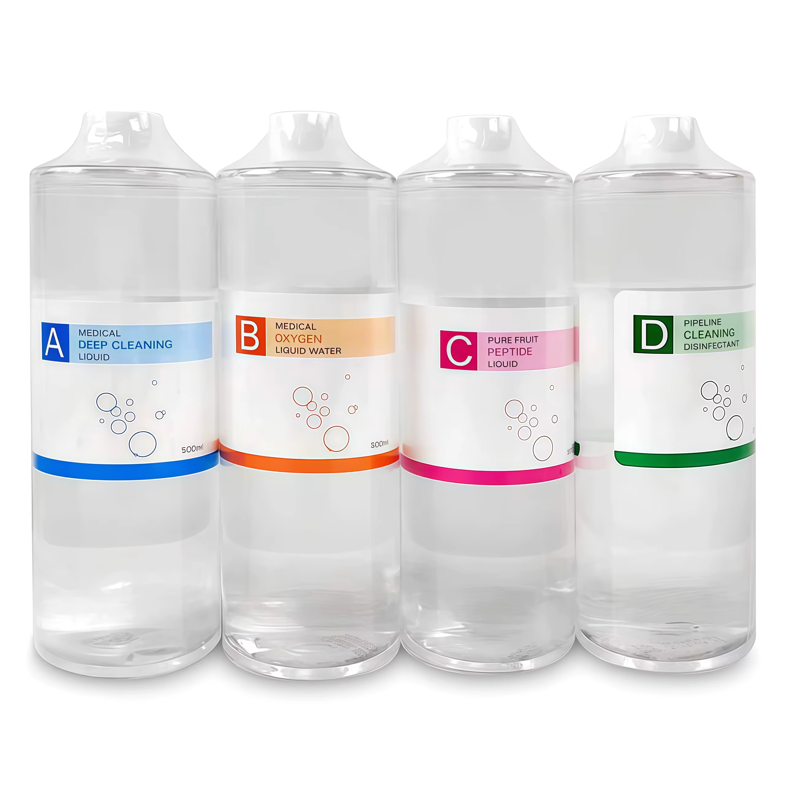 Sérum exfoliant Hydra Aqua Facial 500ml pour machine de soin de beauté par dermabrasion