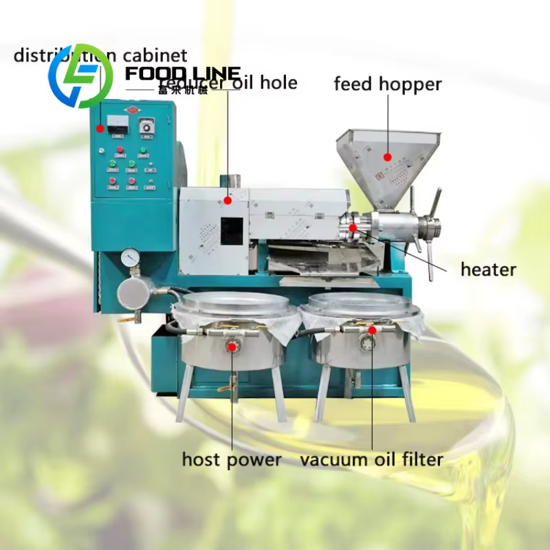 Presse à huile Machine 1-2 T/h presse à huile de palme plante 100kg maison presse à huile d'olive Machine