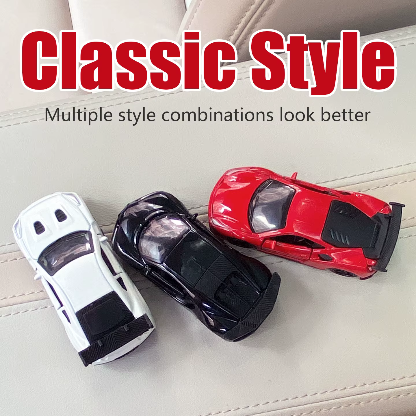 Ornement de voiture de course à dérive, modèle coulissant pour tableau de bord, style sportif, queue de poisson, accessoires intérieurs amusants et cool, articles de décoration pour hommes