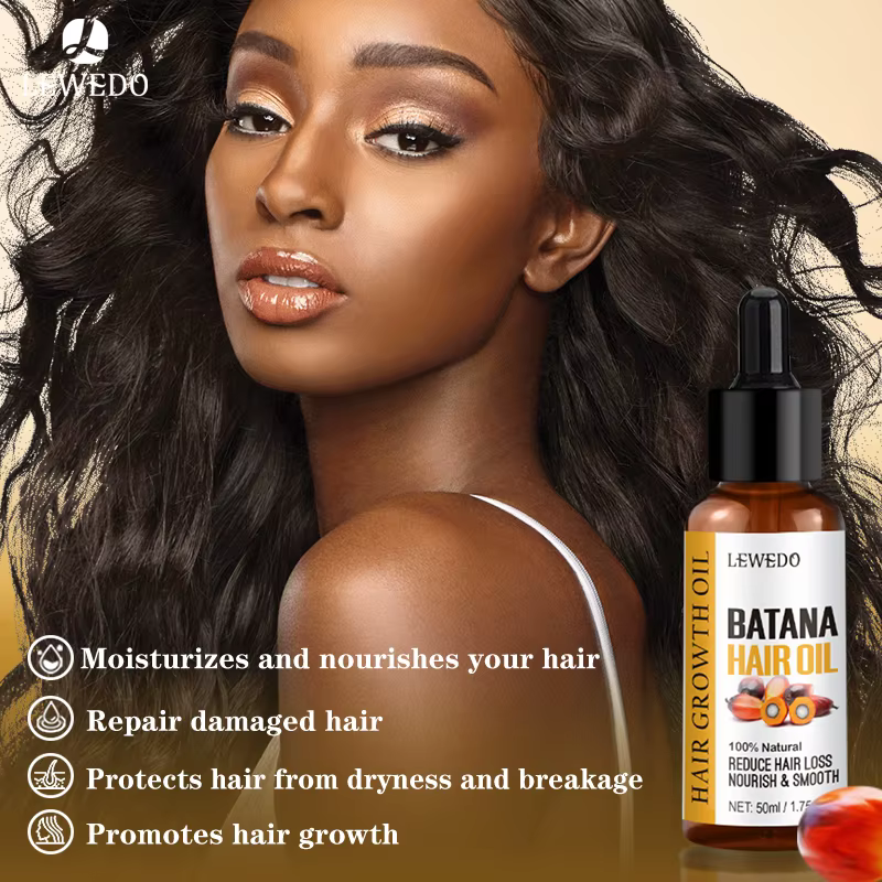 Lewedo Naturals huile de Batana croissance rapide des cheveux pour hommes femmes