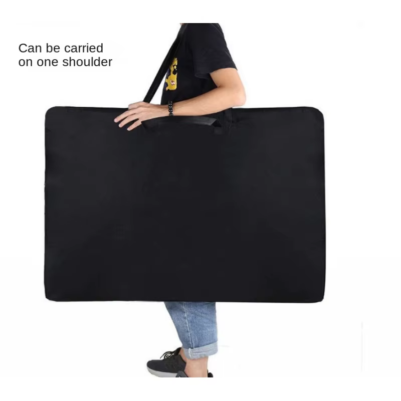 Ensemble de sacs de planche à dessin, sac d'art pliable pour planches à dessin d'ingénierie et d'architecture, sac à bandoulière demi-plié