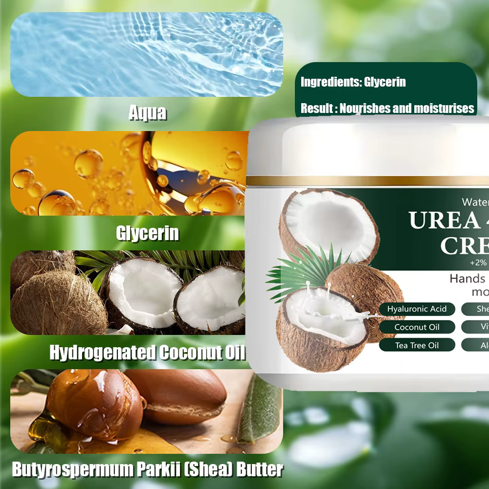 Crème pour les mains et les pieds à l'acide salicylique 40% d'urée + 2%