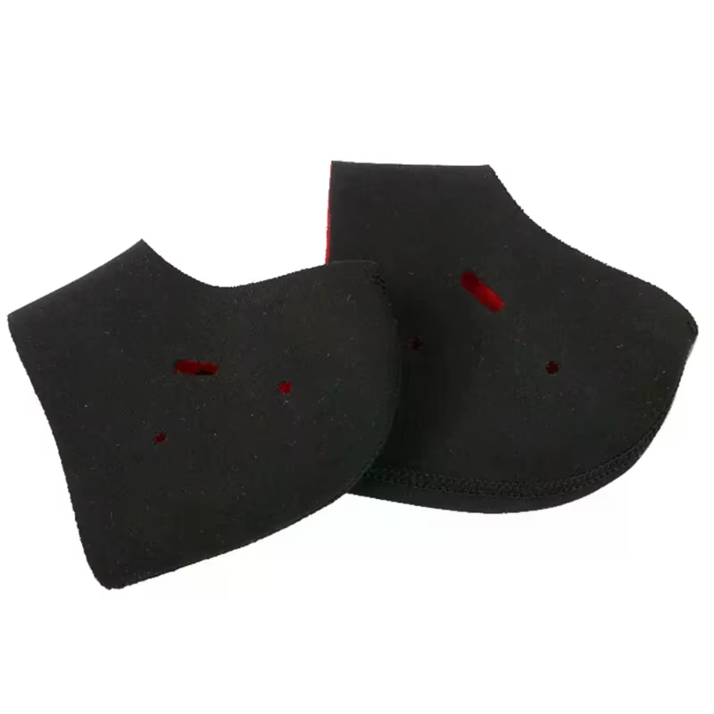 1 paire de chaussettes hydratantes en tissu doux pour le talon