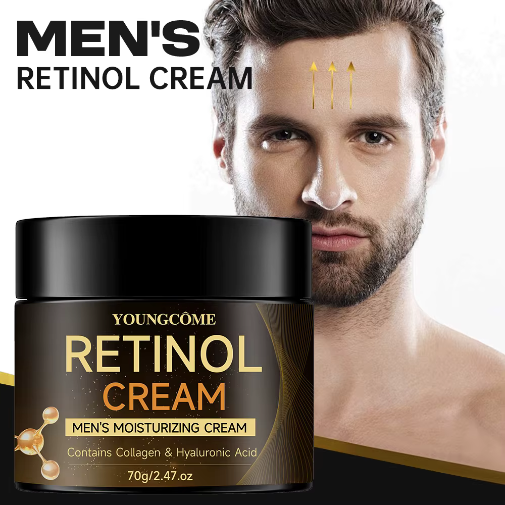 Crème hydratante au rétinol pour hommes – crème visage Anti-âge