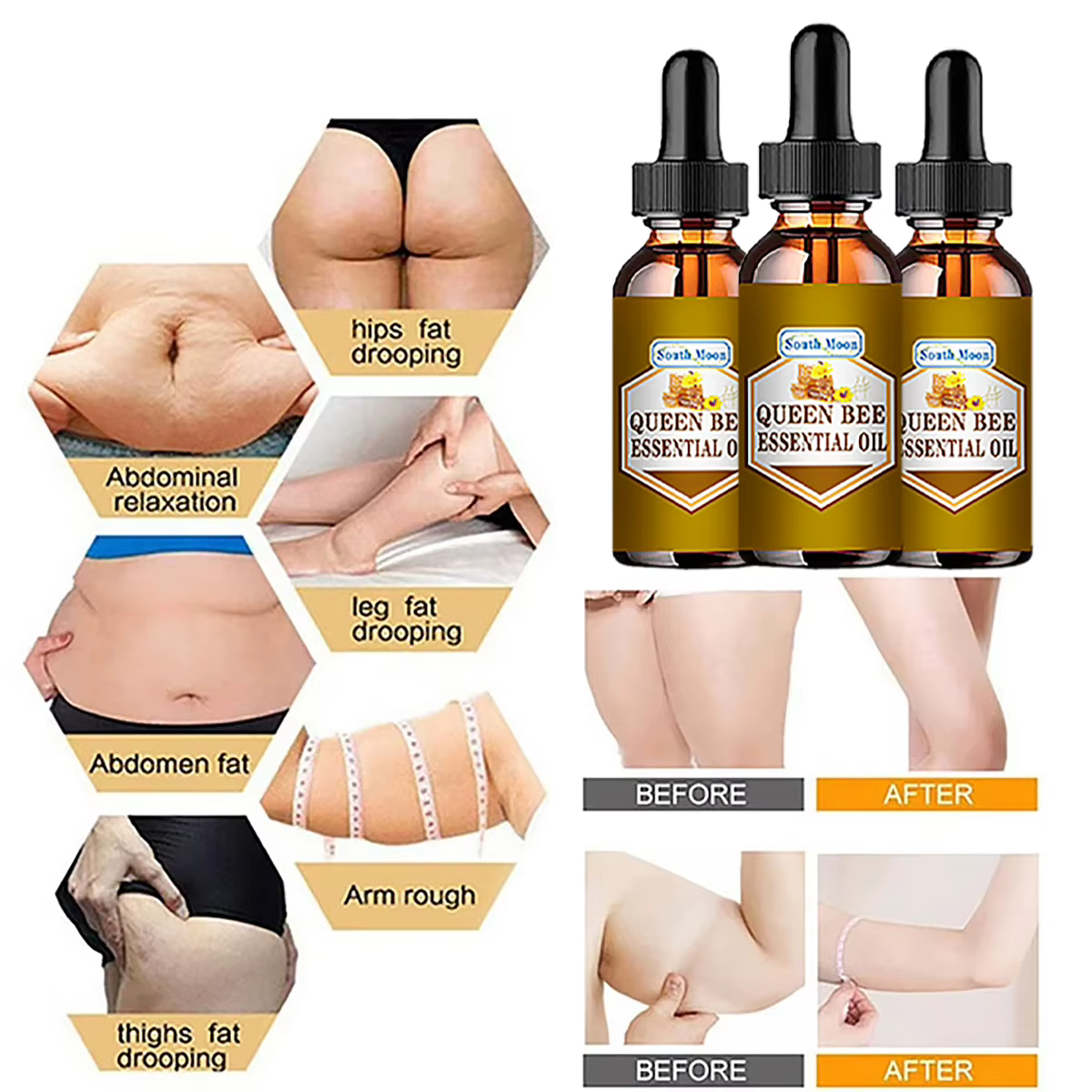Huile de Massage Sexy pour brûler les graisses