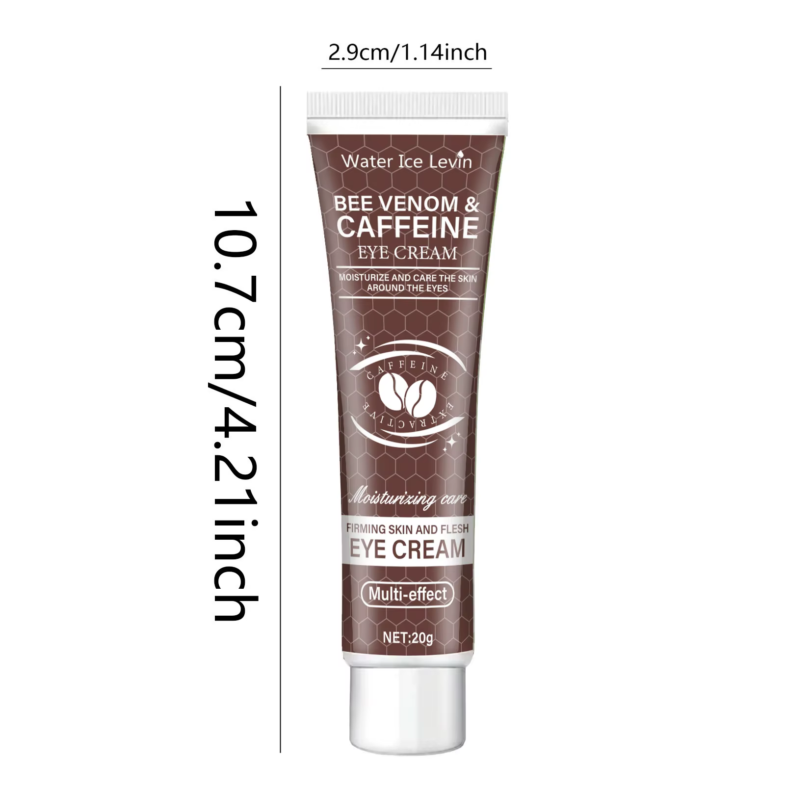 Crème pour les yeux au venin d'abeille et à la caféine pour toute la peau – 20g