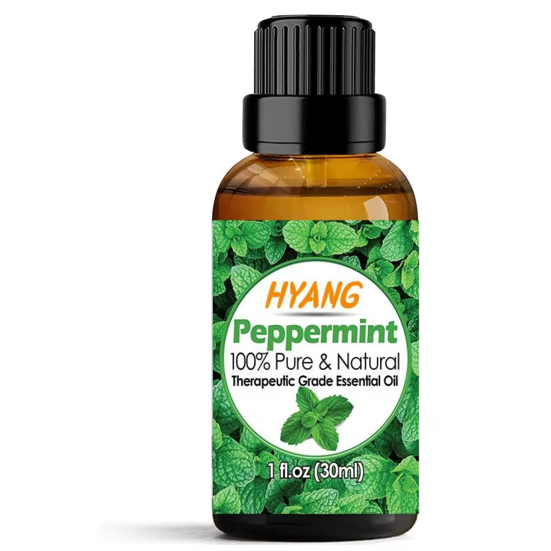 Huile essentielle de menthe poivrée (100 % PURE et NATUREL) de qualité thérapeutique - Parfaite pour l'aromathérapie