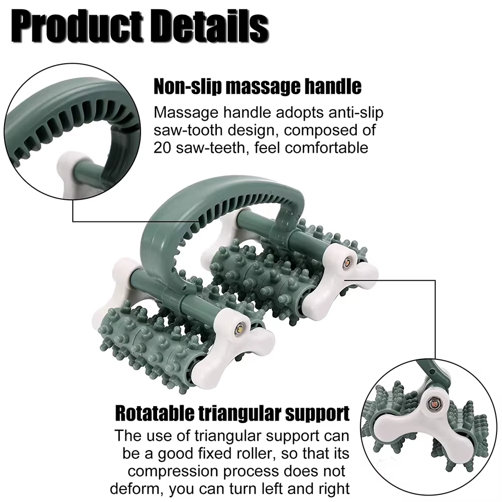 Rouleau de Massage musculaire pour augmenter le Fascia et la Cellulite