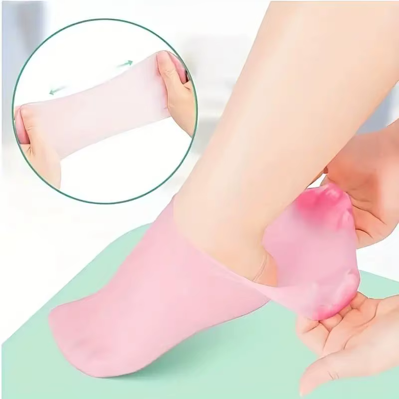 Chaussettes hydratantes en Gel de Silicone