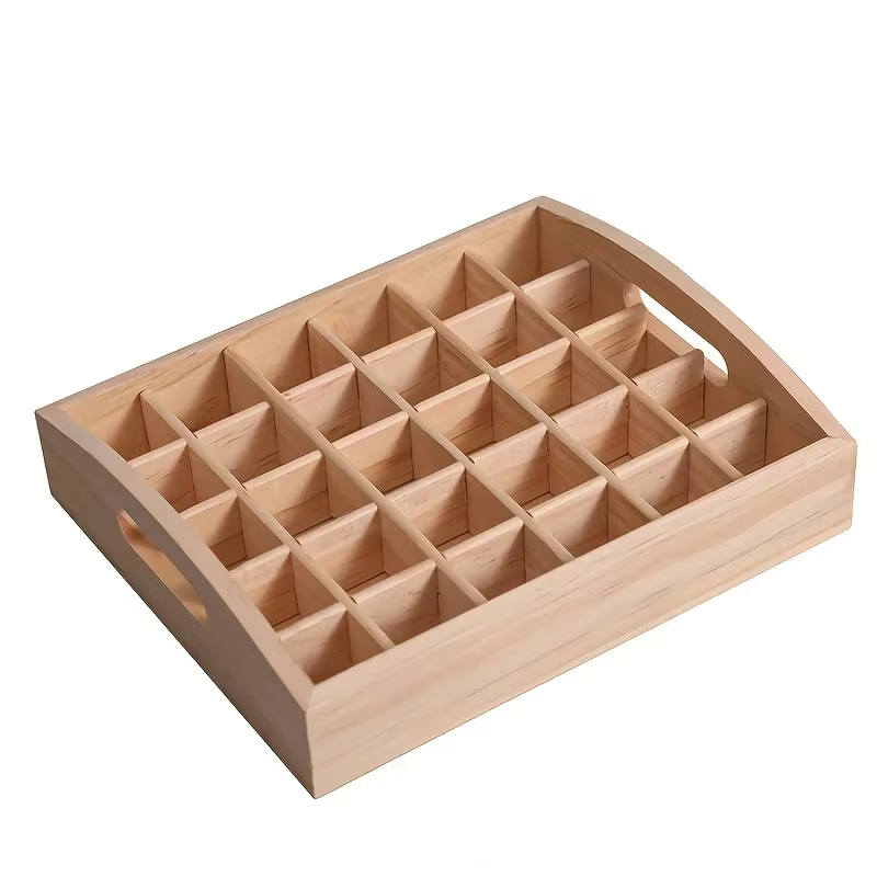 Boîte de stockage d'huiles essentielles