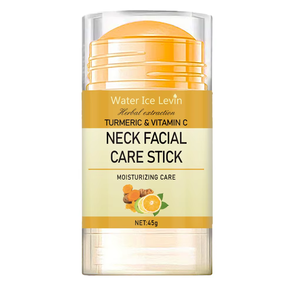 Curcuma et vitamine C cou visage soin rides lignes Lifting blanchiment serrer Double menton Anti-âge rajeunissement