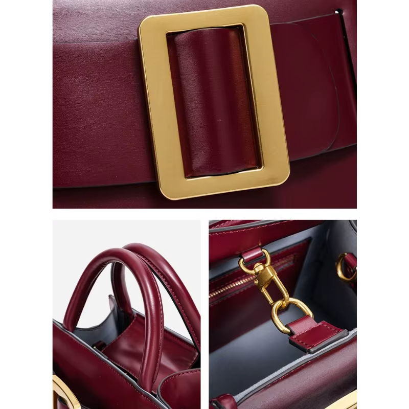Sac à main chic à boucle pour femme 2026 – Nouveau sac à bandoulière de luxe tendance et de haute qualité, design distinctif en similicuir