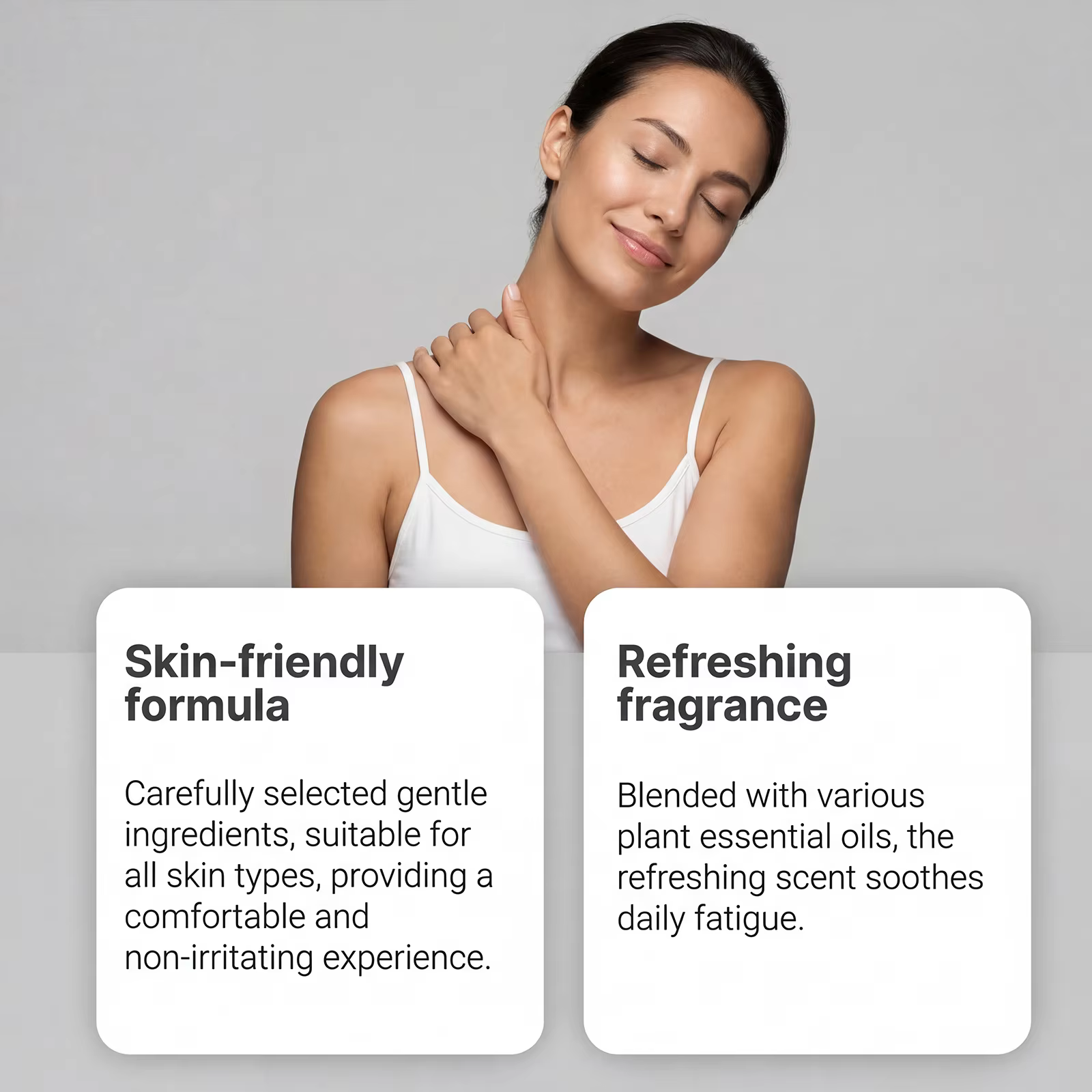 Huile de massage anti-cellulite au collagène pour l'abdomen et les cuisses