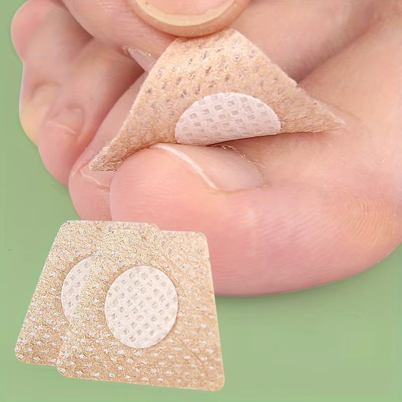 Protections pour les orteils - Coussinets pour ongles en tissu non tissé respirant et doux - Feuilles orthopédiques
