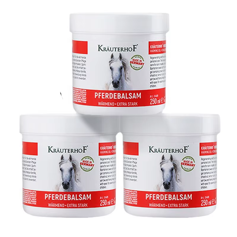 Baume de massage à la marron d'Inde Krauterhof allemand 250ml