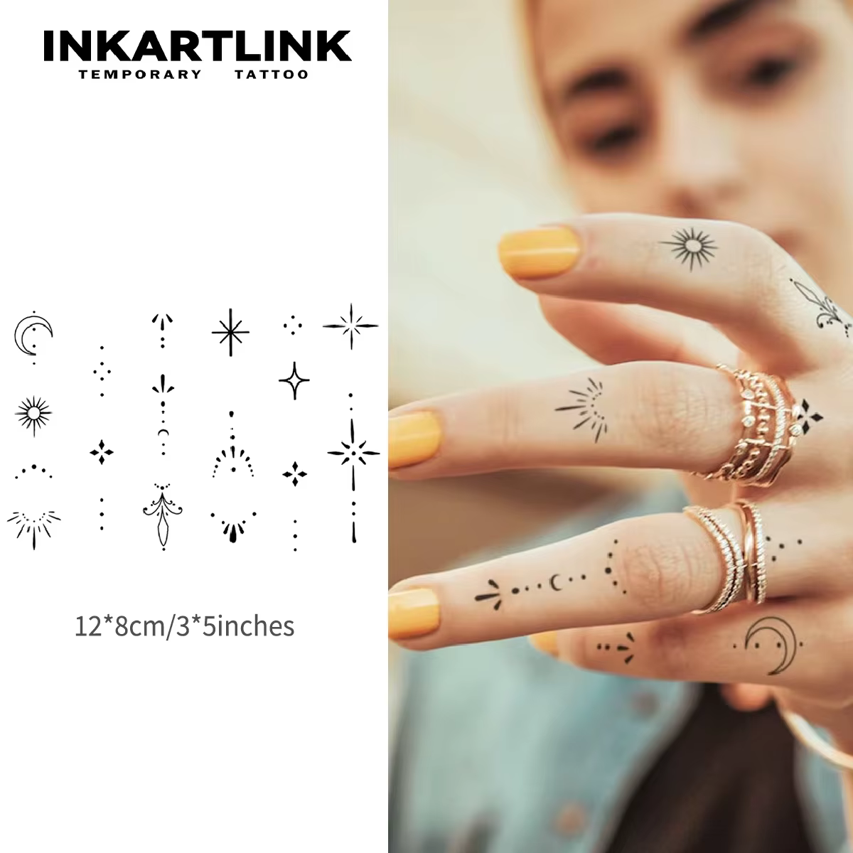Tatouages artistiques au henné : élégants