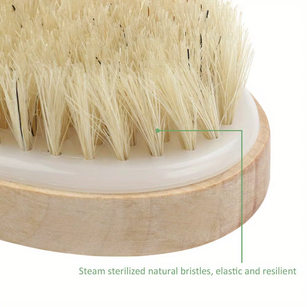 Brosse SPA à poils naturels pour le corps