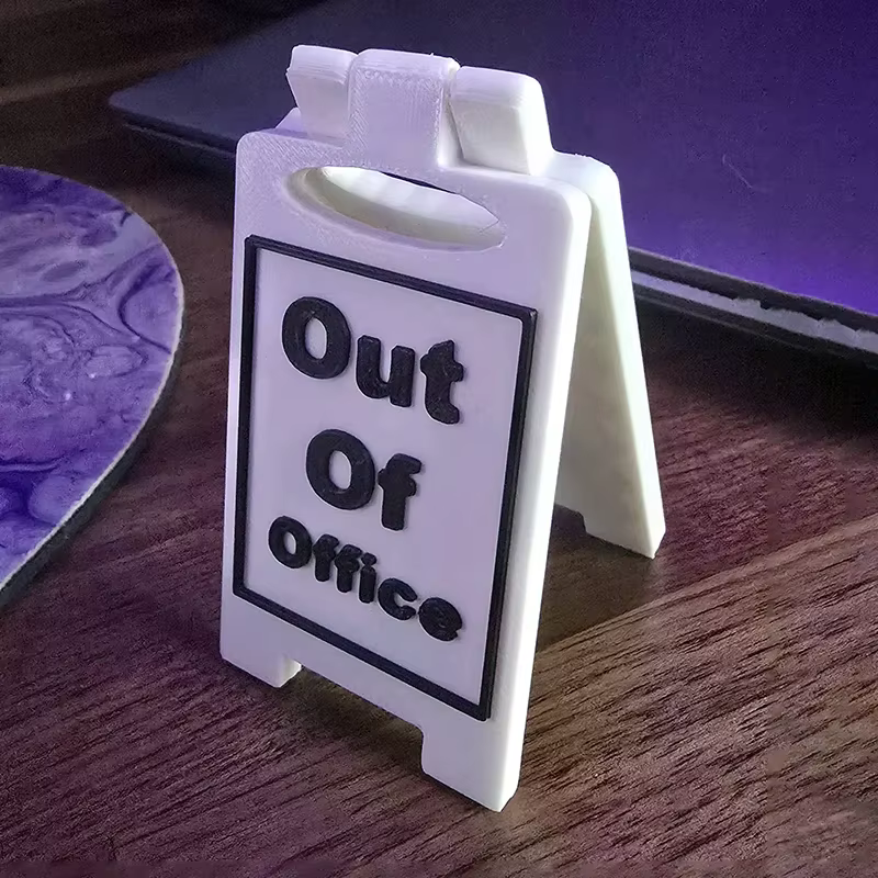 Panneau de bureau humoristique, "café, doit travailler", décoration de bureau à domicile, cadeau de collègue unisexe, multifonctionnel