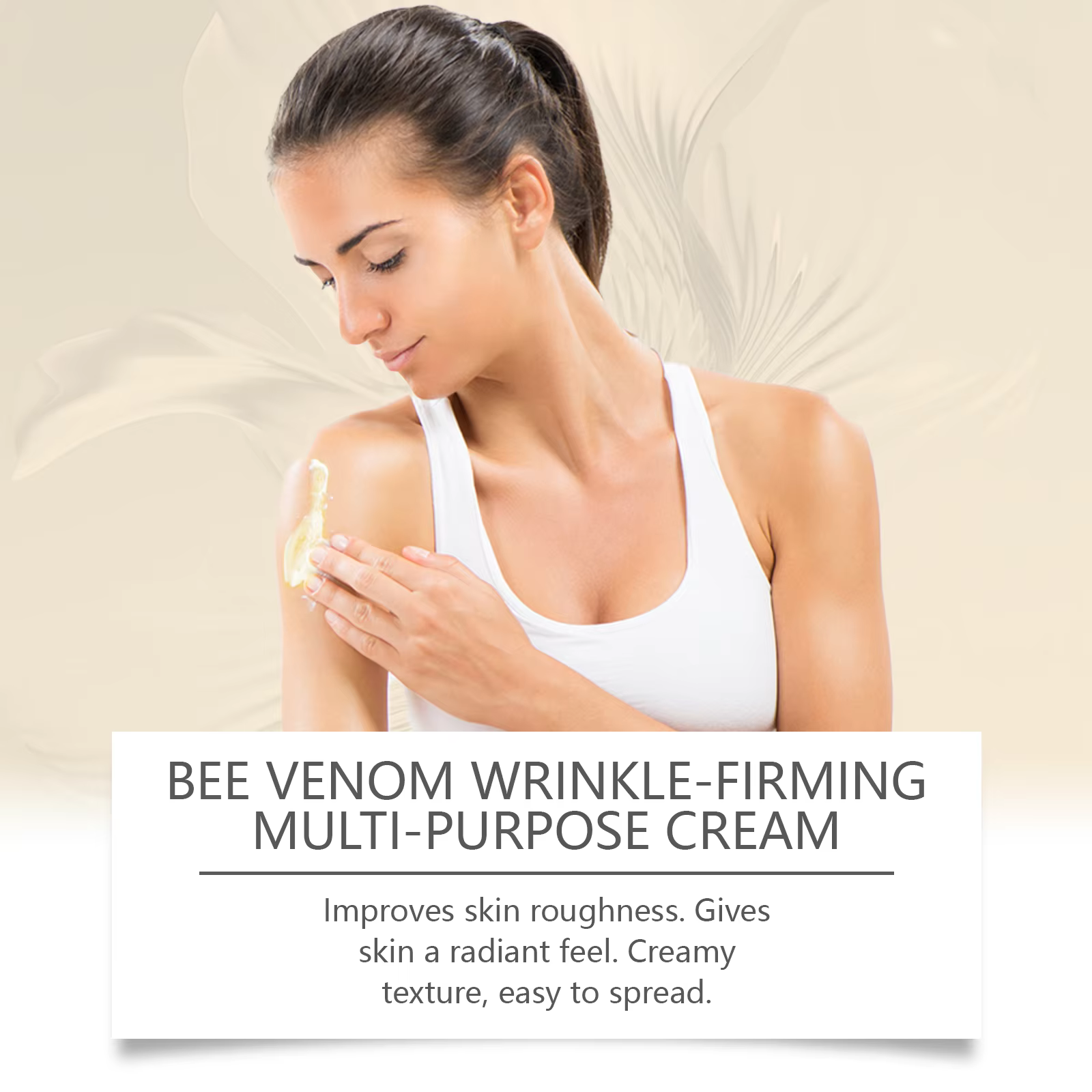 Crème raffermissante au venin d'abeille