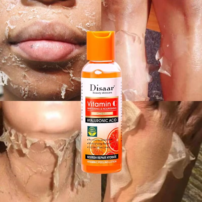 Lotion exfoliante jaune 100% biologique