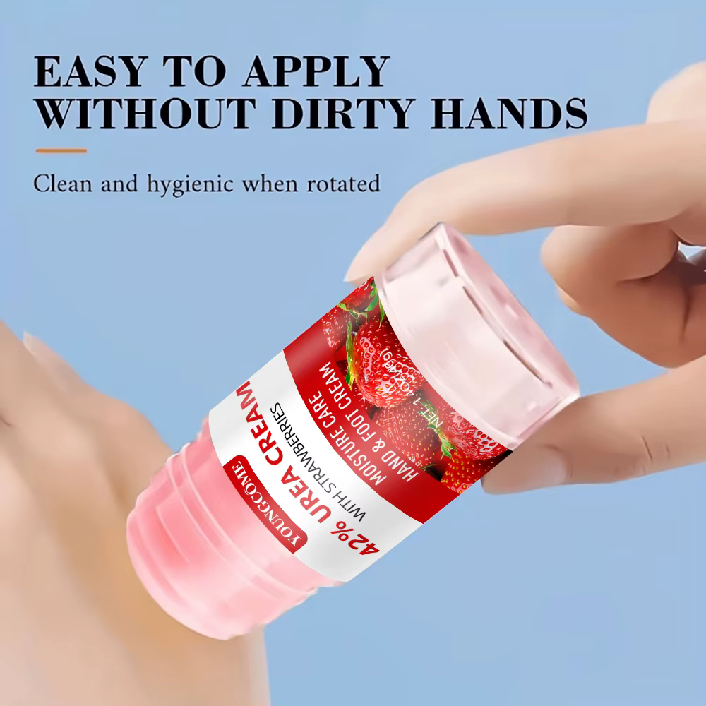 Crème contre l'urée, fraise